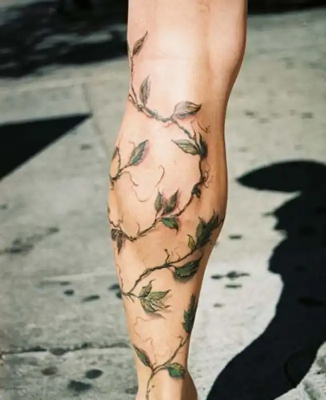 What does a thorn vine tattoo symbolize?