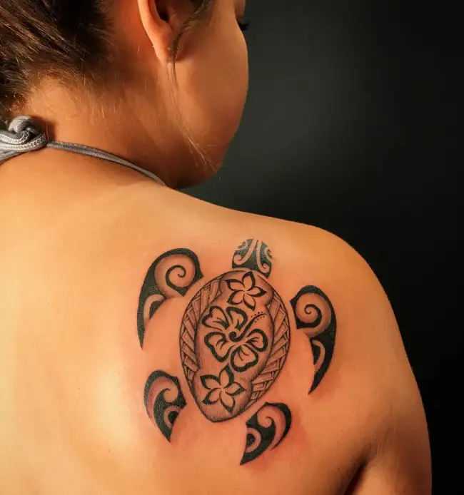 What Does a Polynesian Turtle Tattoo Symbolize?