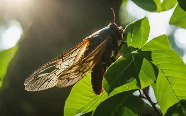 What is the spiritual significance of cicadas in nature and folklore?