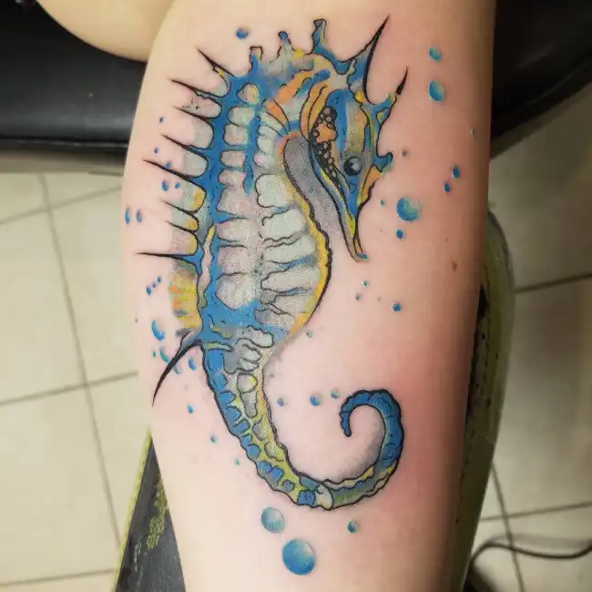 seahorse tattoos