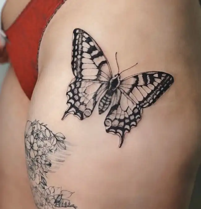 swallowtail butterfly symbolize in tattoo