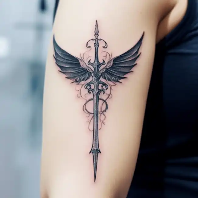 sword tattoo symbolize